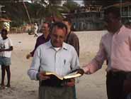 baptismal service in Punta Gorda
